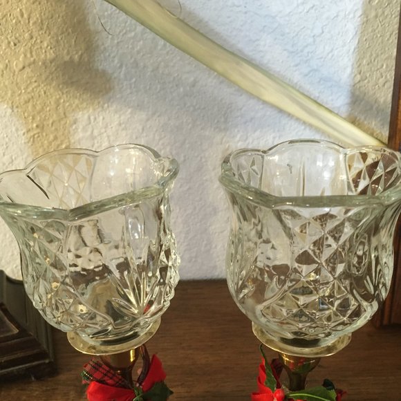 Home Interiors Other - Vintage Glass Diamond Design Votive